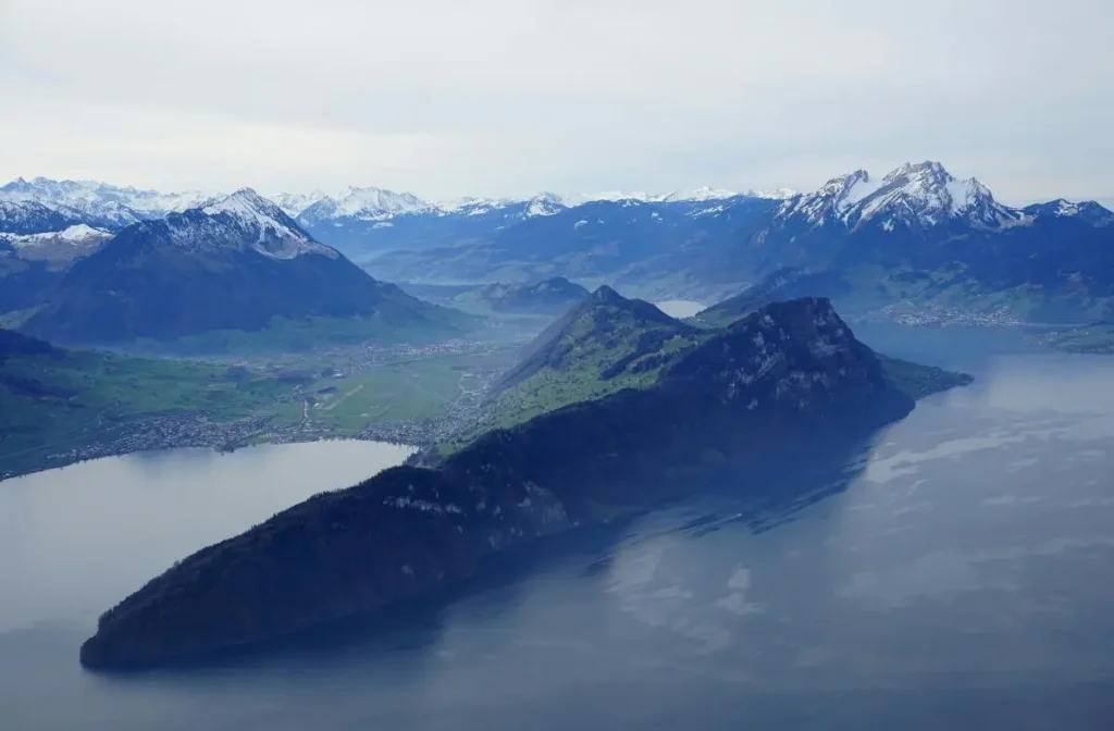 Lake Lucerne in Switzerland symbolizing Europe’s beauty and leadership in the world